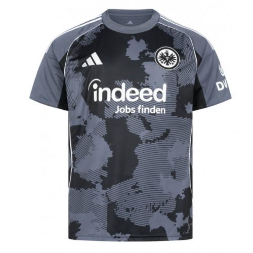 Lacne Muži Futbalové dres Eintracht Frankfurt Hugo Larsson #16 2025-26 Krátky Rukáv - Tretina